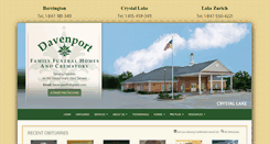 Desktop Screenshot of davenportfamily.com